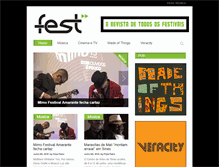 Tablet Screenshot of festmag.com